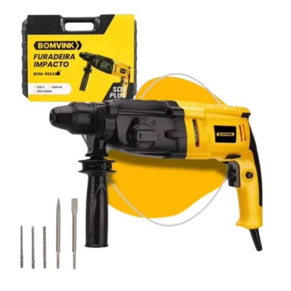Furadeira de Impacto 1/2" (13mm) 950W Bomvink