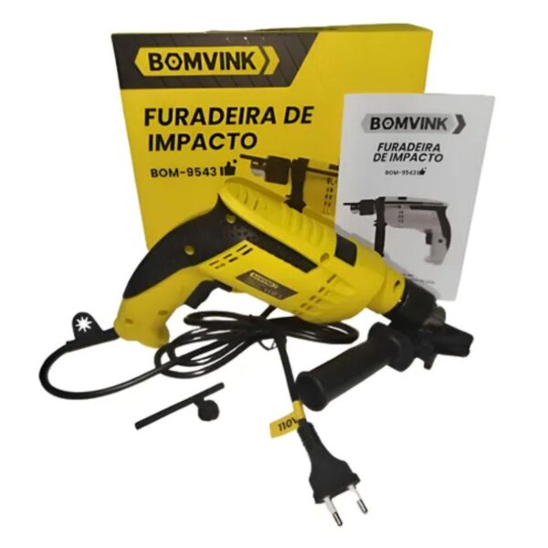 Furadeira de Impacto 1/2" (13mm) 500W Bomvink