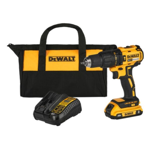Furadeira Parafusadeira de Impacto 1/2" 20V (13mm) 1 Bateria Dewalt