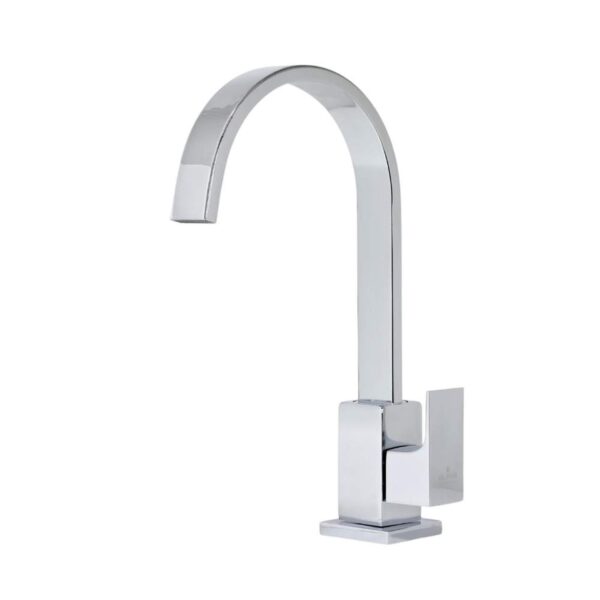 Torneira para Banheiro Mesa 1/4V Bica Alta Cromado C80 Elegance