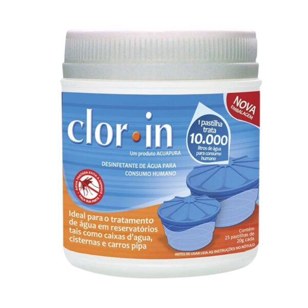 Pastilha de Cloro para Caixa D'água Clorin