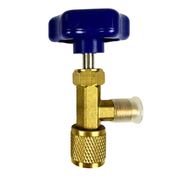 Válvula de Registro 1/4" Controle de Fluxo de Gás Refrigerante AGT
