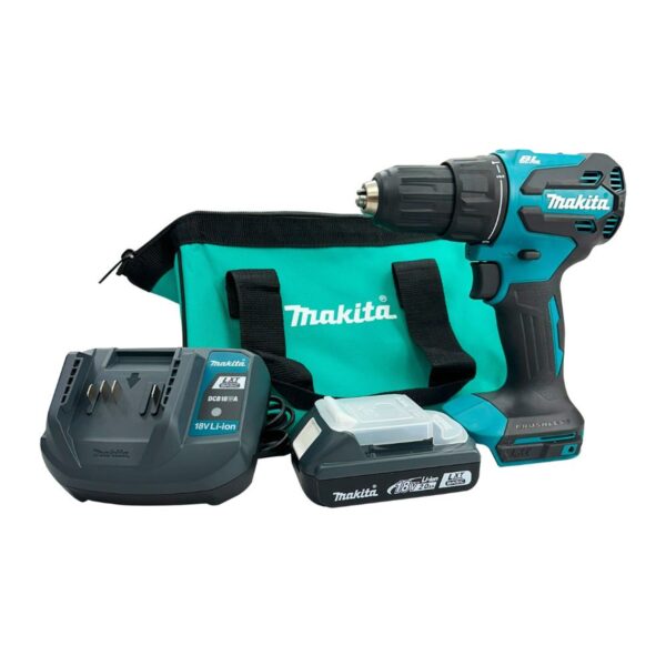 Furadeira Parafusadeira de Impacto 1/2" 18V 1 Bateria DHP490WVX Makita