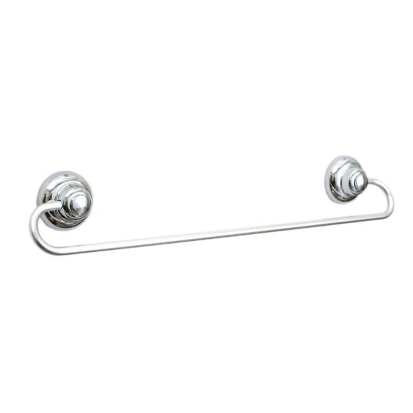 Porta Toalha de Banho Design com Barra Curva Cromado Toralf