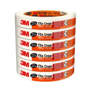 Fita Crepe Branca 101LA 18mmx50m 3M