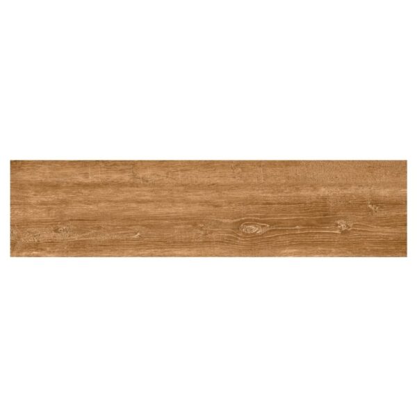 Porcelanato Ipê Outside Retificado Rústico Marrom 26x106cm 2,00m2
