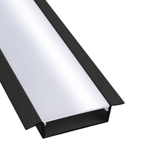 Perfil de Embutir 40mm em Alumínio Fita de LED com 3 Metros Itamonte