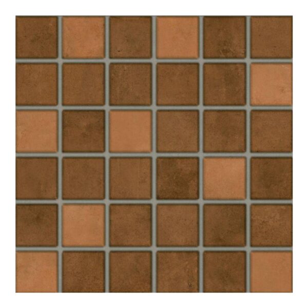 Piso Anhembi Ocre Bold Rústico Marrom 38x38cm 1,48m2