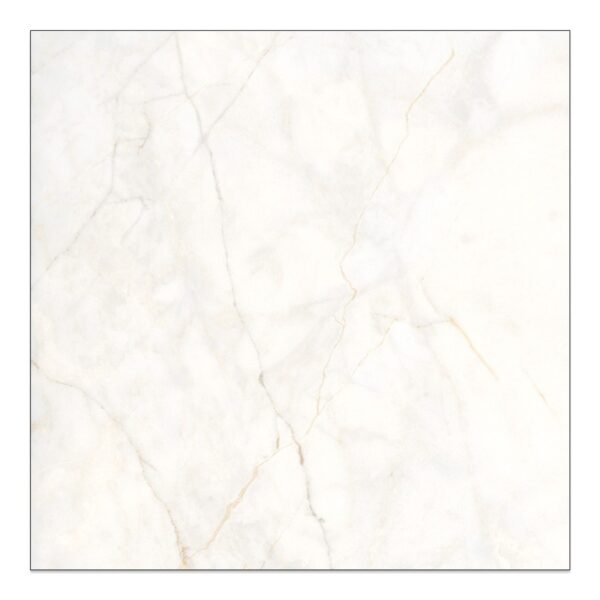 Piso Artemis White Retificado Polido Branco 75x75cm 2,82m²
