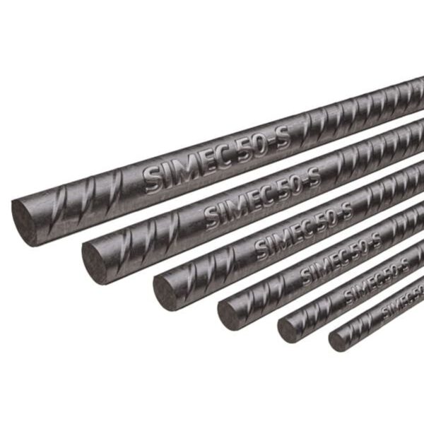 Vergalhão Aço Nervurado CA-50 10mm 3/8" Barra 12m Simec