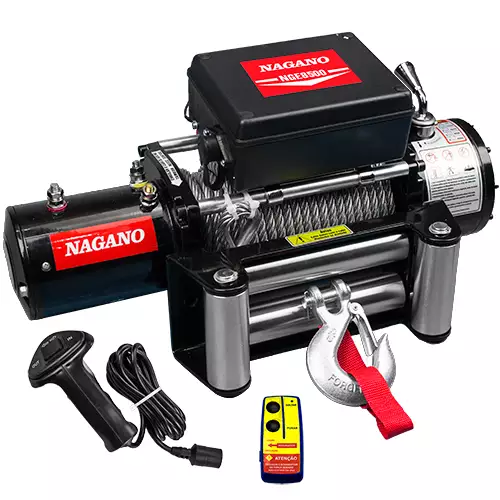 Guincho Elétrico 12V 8500LBS 3860 Kg - NGE8500