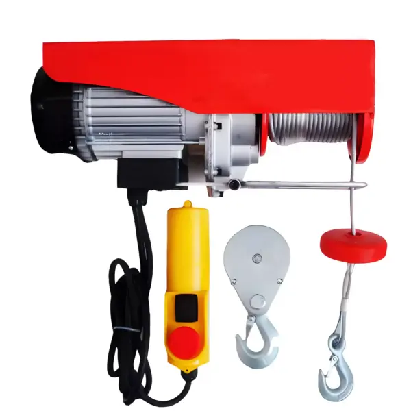 Mini Talha Elétrica 6 a 12 Metros 600 a 1200kg 1900w