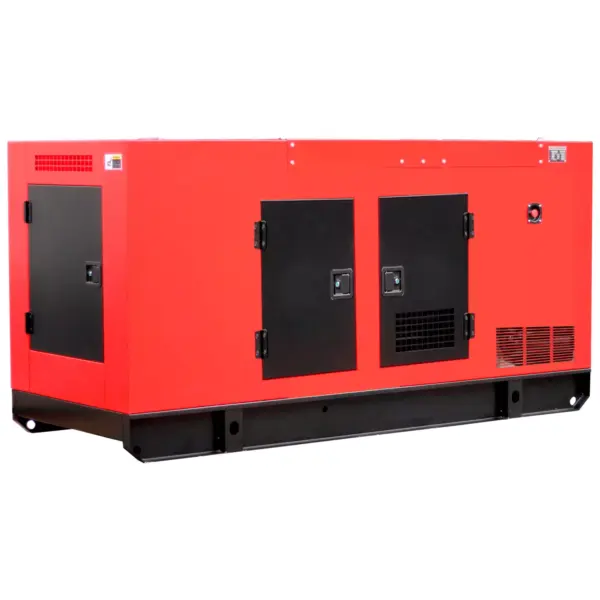 Gerador de energia Diesel 300 Kva Trifásico Silenciado Partida Elétrica com QTA