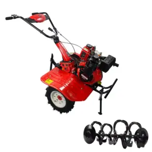 Micro Trator Motocultivador Monocilíndrico a Diesel 4,5HP 3600 RPM 4 Tempos OHV Ar Refrigerado 251cc - NMCD580