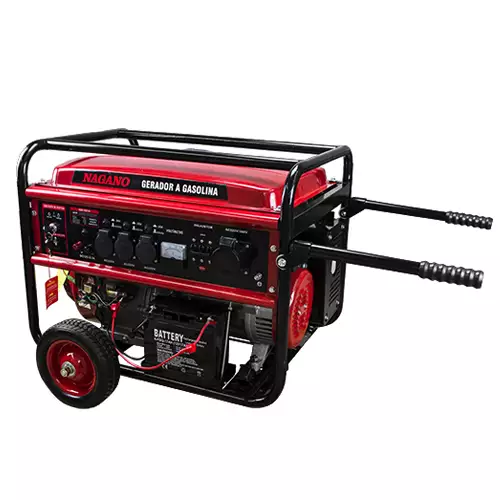 Gerador de Energia a Gasolina 8 KVA trifásico 220/380v Partida Elétrica - NG8100E3D