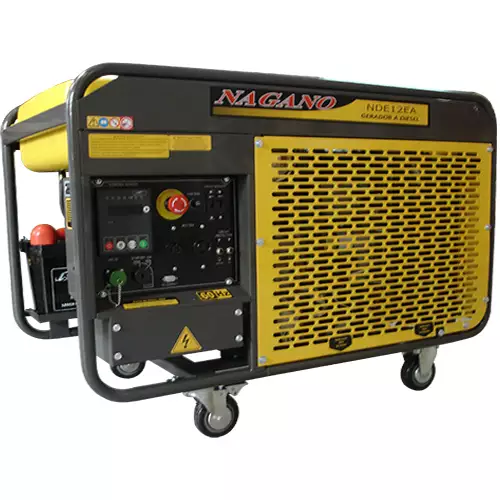 Gerador de Energia a Diesel, 12.65 kVA, 220/380v, Refrigerado a água - NDE12EA3D