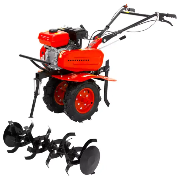 Microtrator Motocultivador 7Hp Motor a Gasolina Partida Manual
