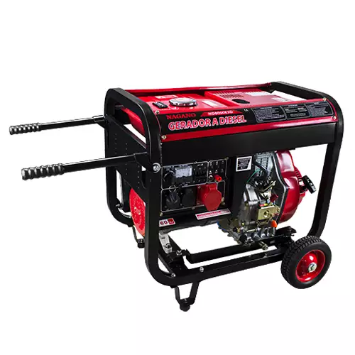 Gerador de Energia a Diesel 8 KVA trifásico 220/380v Partida Elétrica - ND8000E3D - Nagano