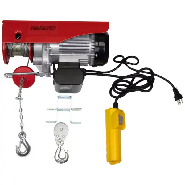 Talha Guincho Elétrica 1000w Capacidade de 200 a 400 kg Elevação 12m 220v