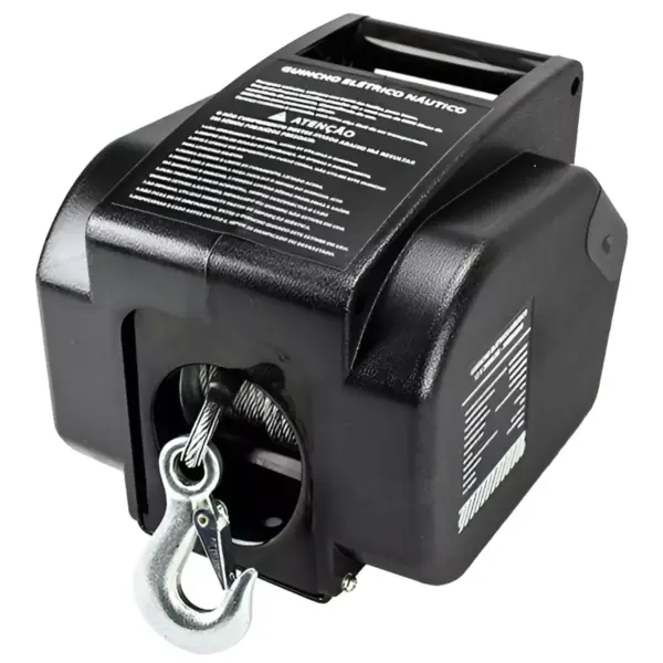 Guincho Elétrico Náutico 12V 3500LBS 1587 Kg