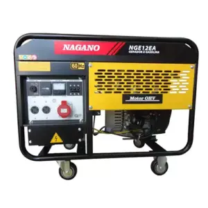 Gerador de Energia a Gasolina, Monofásico 110/220v, 10.5 kva, Refrigerado à ar - NGE12EA
