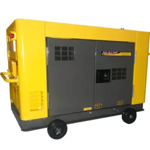 Gerador de Energia a Diesel 12.65 kva refrigerado a água Silenciado 110/220v- NDE12STA3