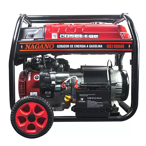 Gerador a Gasolina Monofásico 9 KVA 4t 60hz Partida Elétrica 110/220 v Motor 16hp 192fb - NG10000E