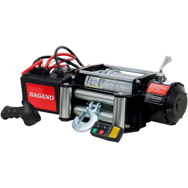 Guincho Elétrico 16000LB 7257 KG 12v para Quadriciclo Jipe Troller