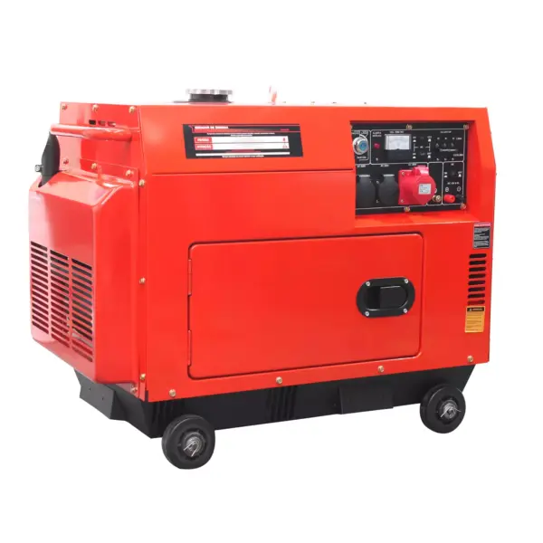 Gerador de Energia a Diesel 7kva Trifásico 220v/380v Partida Elétrica Silenciado