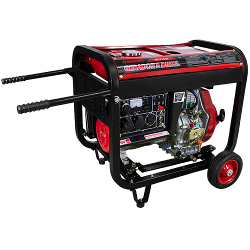 Gerador de Energia a Diesel 6 KVA Monofásico Partida Elétrica - ND7100E