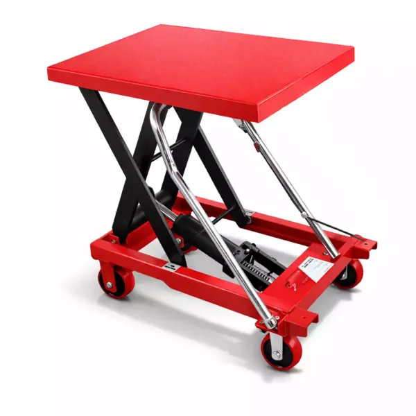 Mesa Pantográfica 800 Kg Elevatória Hidráulica Móvel