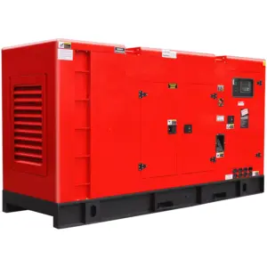 Gerador de Energia a Diesel Trifásico 165kva 220-380v Silenciado Partida Elétrica com QTA