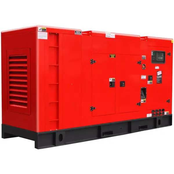 Gerador de Energia a Diesel Trifásico 165kva 220-380v Silenciado Partida Elétrica com QTA
