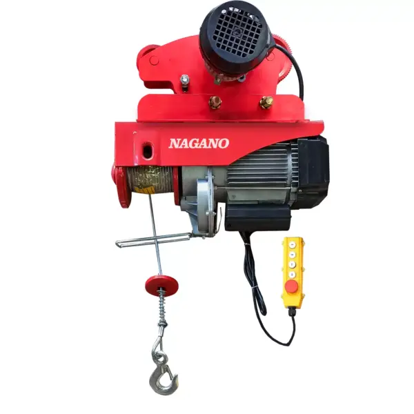 Guincho Elétrico 600/1200kg com Trolley Elétrico 2200w