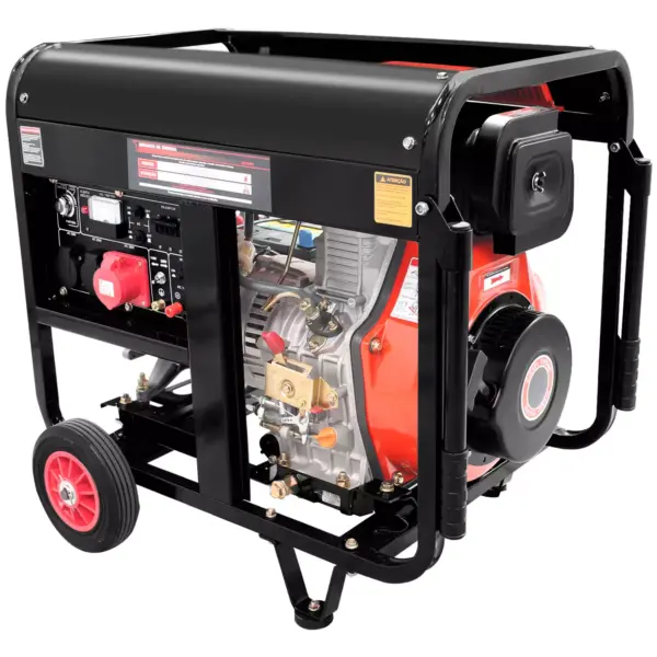 Gerador de Energia a Diesel 8kva Trifásico 110v/220v Partida Elétrica