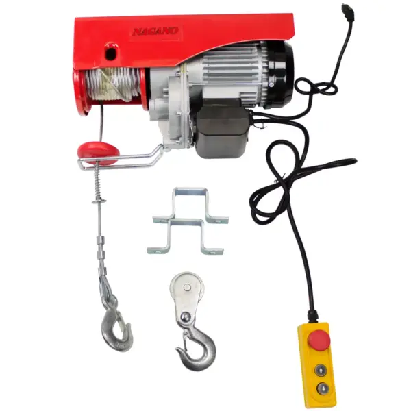 Guincho Talha Elétrica 1300w de 500 a 1000 Kg Elevação 12m - 110v- TE1000