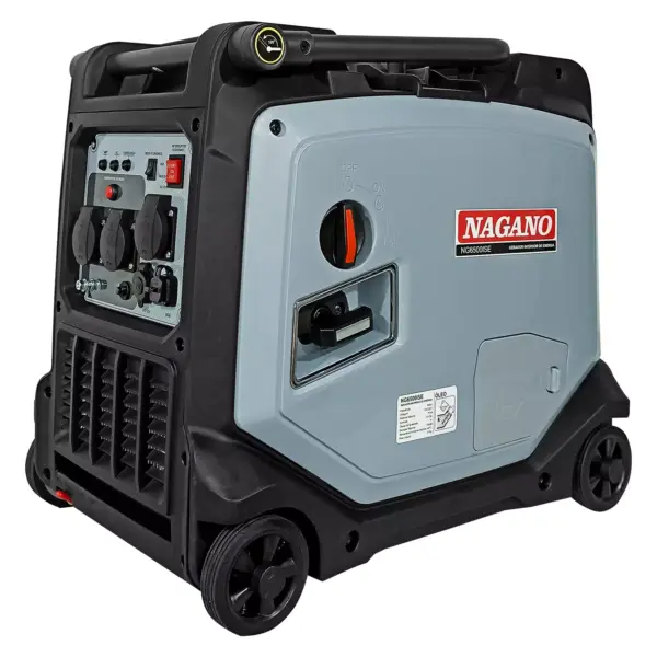 Gerador de Energia Inverter 7kva Gasolina Partida Elétrica 110v/220v 7hp Monofásico