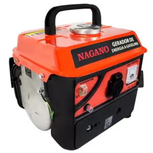 Gerador de Energia a Gasolina Monofásico 2 Tempos Partida Manual 60 HZ NG96
