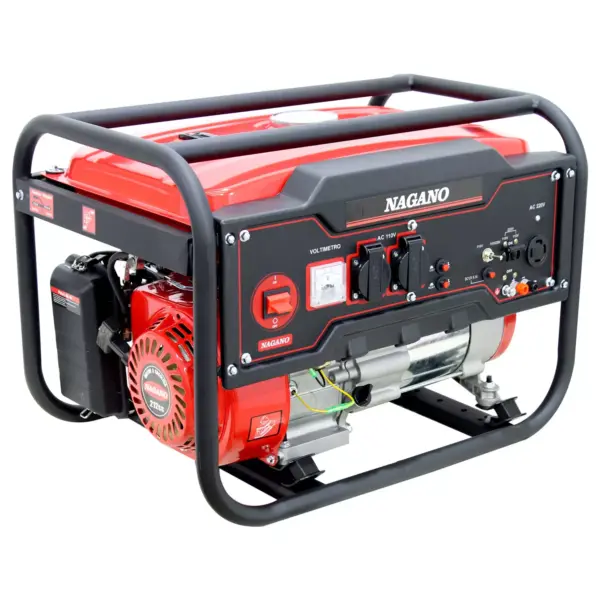 Gerador de Energia a Gasolina 3,6KVA Monofásico Partida Manual 110-220v