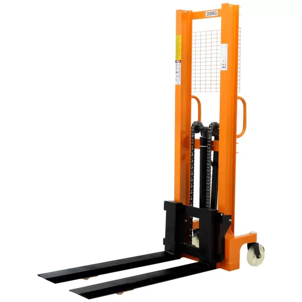 Empilhadeira Hidráulica Manual 2000 kg Elevação 1,6 metros Garfo 1150x550mm - NEMP2TR