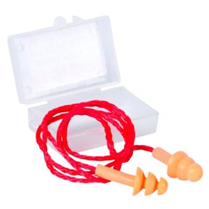 Protetor Auricular tipo Plug em Silicone com Cordão LEDAN-3532