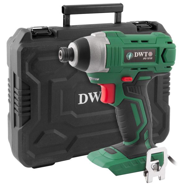 Parafusadeira de Impacto IPD1818I 1/4Pol. 18V com Maleta sem Bateria e Carregador DWT-6014181800