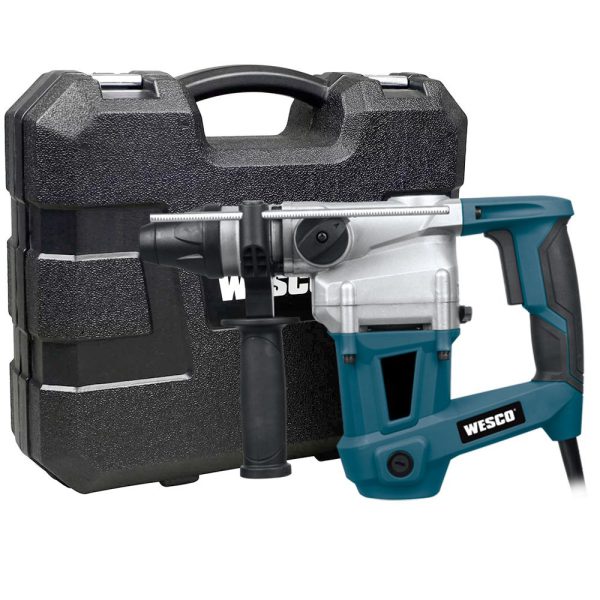 Martelete SDS Plus 26mm 3,5J 1000W 110V com Maleta WESCO-WS3161K