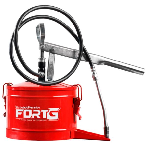 Bomba Manual para Graxa 4Kg Vermelha FORTG-855116