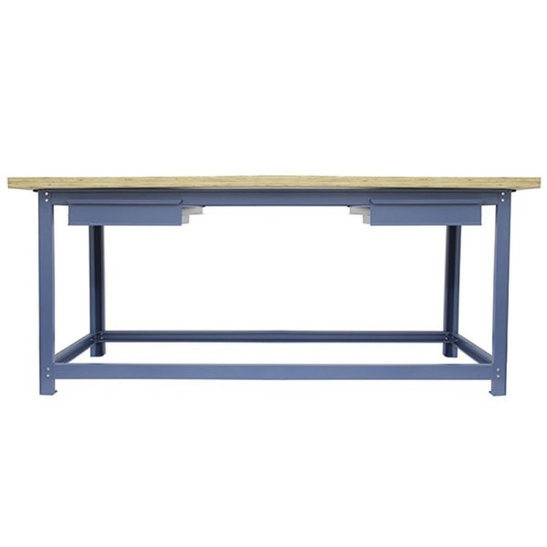 Bancada Multiuso Desmontável 2000 x 800 x 40 mm com 2 Gavetas NOCRAM-NB-4