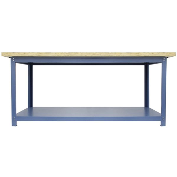Bancada Multiuso 2000 X 800 X 40 mm com 1 Prateleira NOCRAM-NB-16