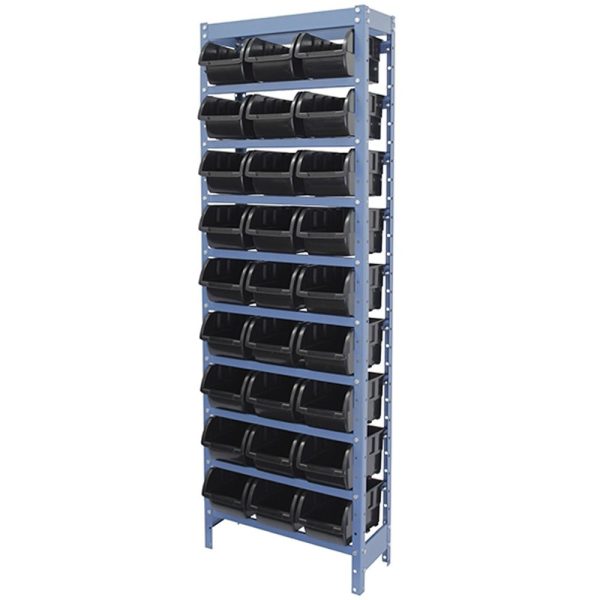 Estante Porta Componentes com 27 Caixas Preta Nr. 5 NOCRAM-NE275P