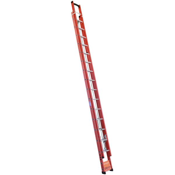 Escada Extensível Vazada em Fibra de Vidro 27 Degraus 4,80 x 8,40M WBERTOLO-EAFV27