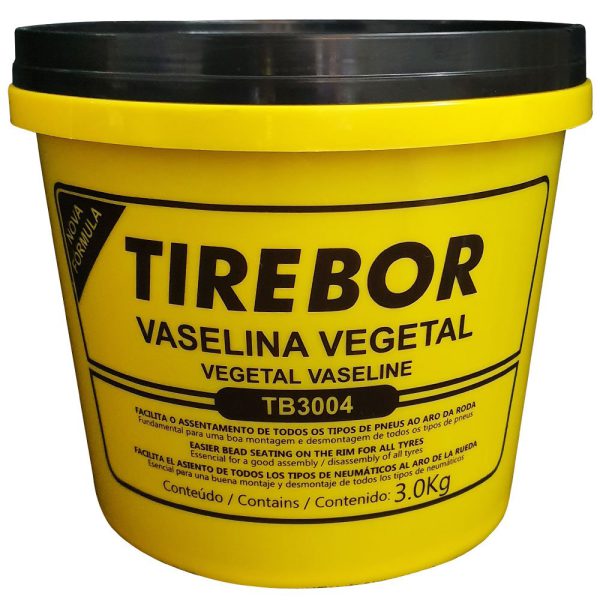 Vaselina Vegetal Balde 3Kg para Montagem de Pneus SCHEBOR-TB3004