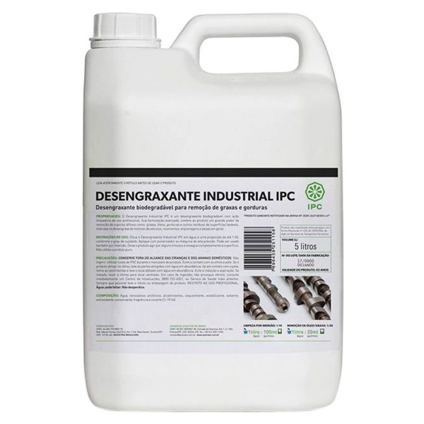 Desengraxante Industrial 5 Litros IPC BRASIL-SBN0019